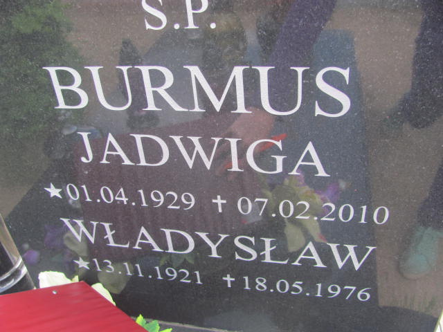 Jadwiga Burmus 1929 Bytów - Grobonet - Wyszukiwarka osób pochowanych