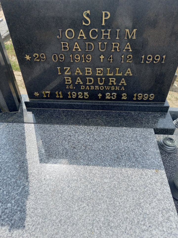 Izabela Badura 1925 Bytów - Grobonet - Wyszukiwarka osób pochowanych