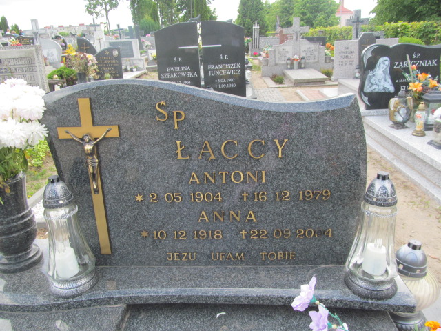 Antoni Łącki 1904 Bytów - Grobonet - Wyszukiwarka osób pochowanych