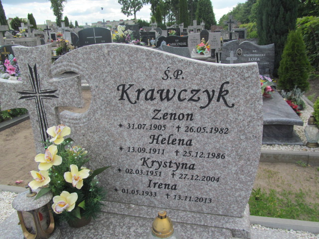 Krystyna Krawczyk 1951 Bytów - Grobonet - Wyszukiwarka osób pochowanych