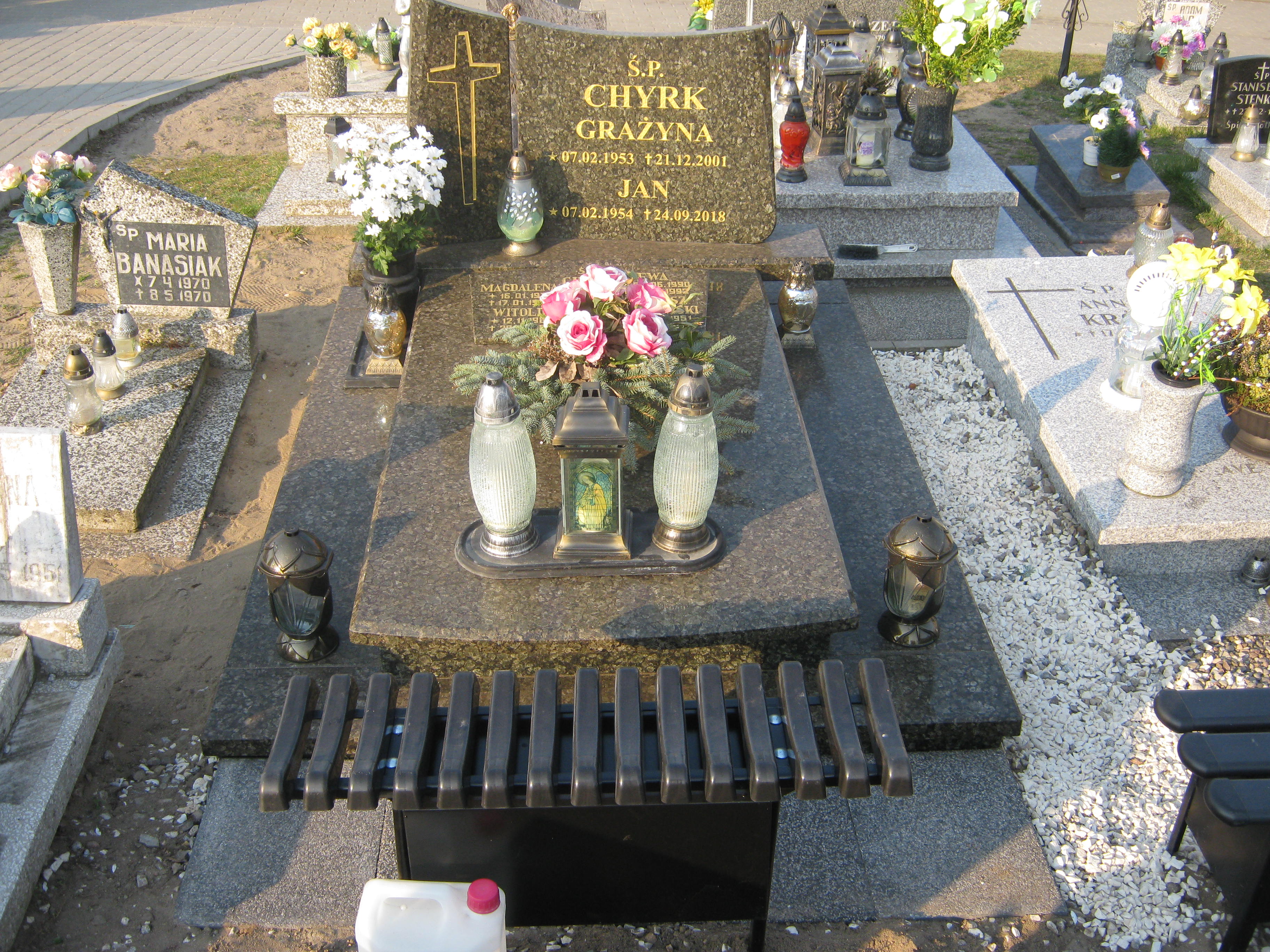 Magdalena Chyrk 1979 Bytów - Grobonet - Wyszukiwarka osób pochowanych