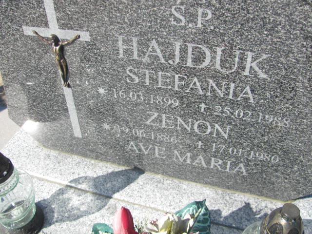 Zenon Hajduk 1886 Bytów - Grobonet - Wyszukiwarka osób pochowanych