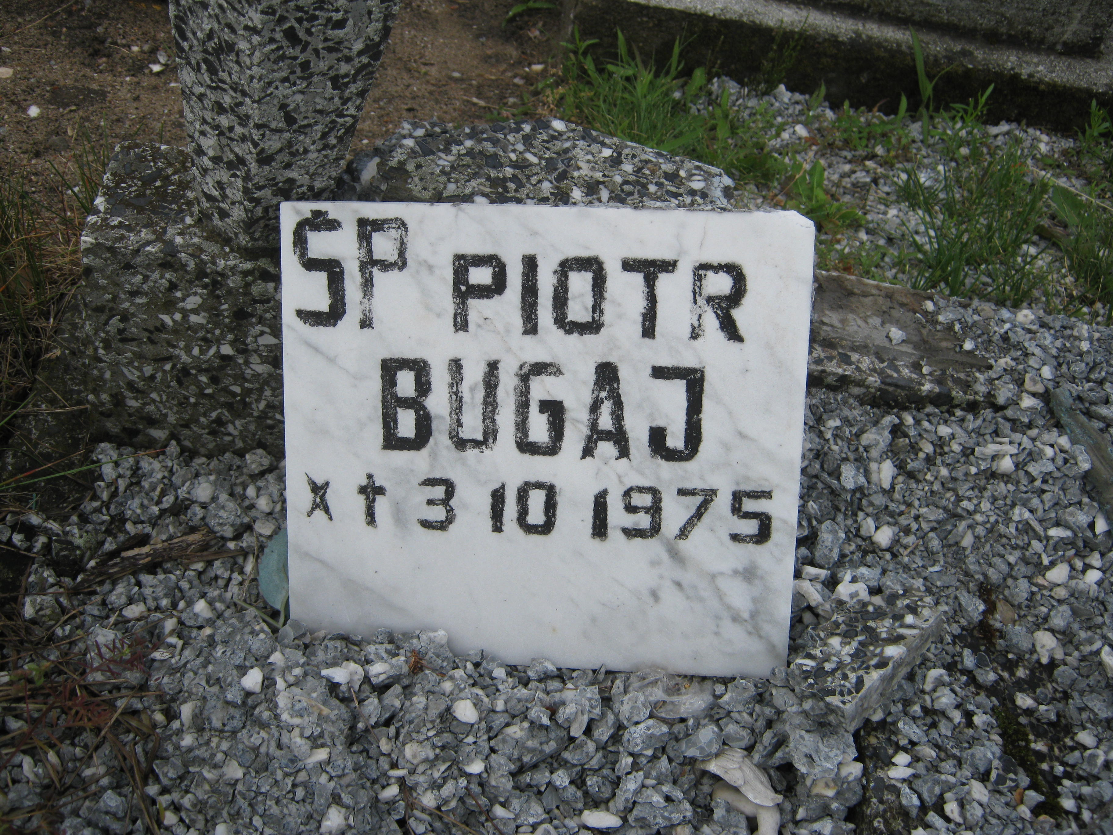 Piotr Bugaj 1975 Bytów - Grobonet - Wyszukiwarka osób pochowanych