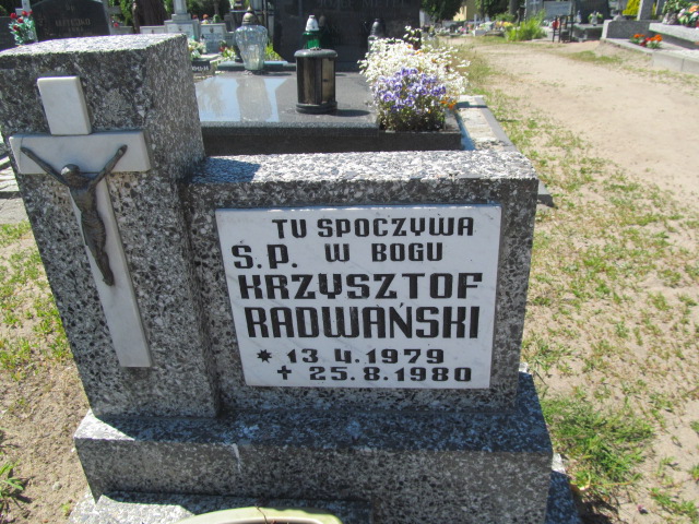 Krzysztof Radwański 1979 Bytów - Grobonet - Wyszukiwarka osób pochowanych