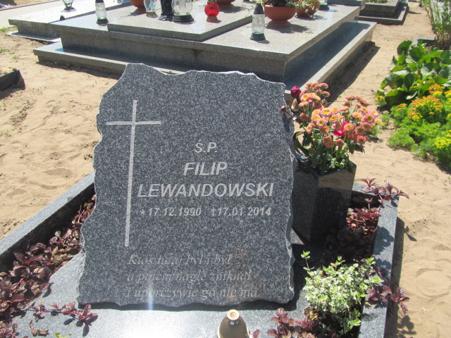Filip Lewandowski 1990 Bytów - Grobonet - Wyszukiwarka osób pochowanych