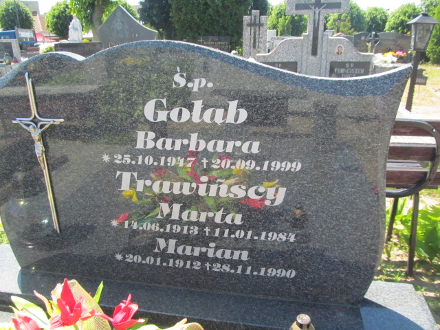 Barbara Gołąb 1947 Bytów - Grobonet - Wyszukiwarka osób pochowanych