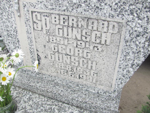 Grób Georg bernard  Gunsch 