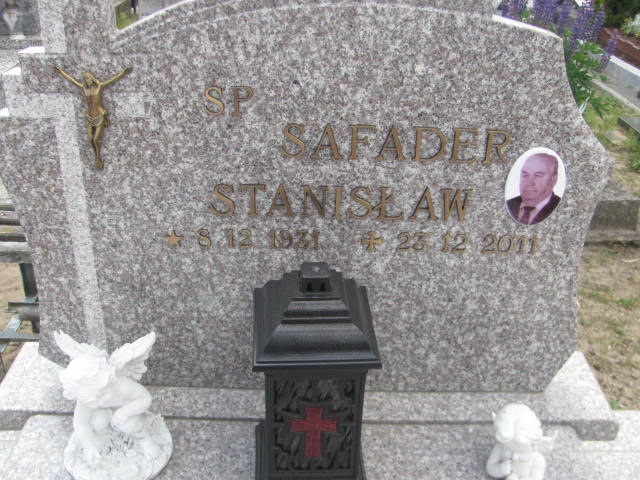 Stanisław Safader 1931 Bytów - Grobonet - Wyszukiwarka osób pochowanych