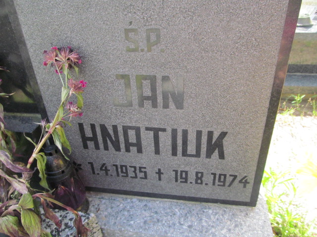 Jan Hnatiuk 1935 Bytów - Grobonet - Wyszukiwarka osób pochowanych