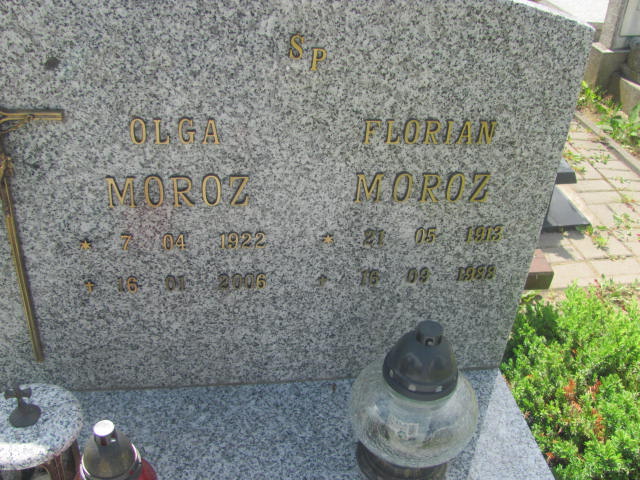 Olga Moroz 1922 Bytów - Grobonet - Wyszukiwarka osób pochowanych