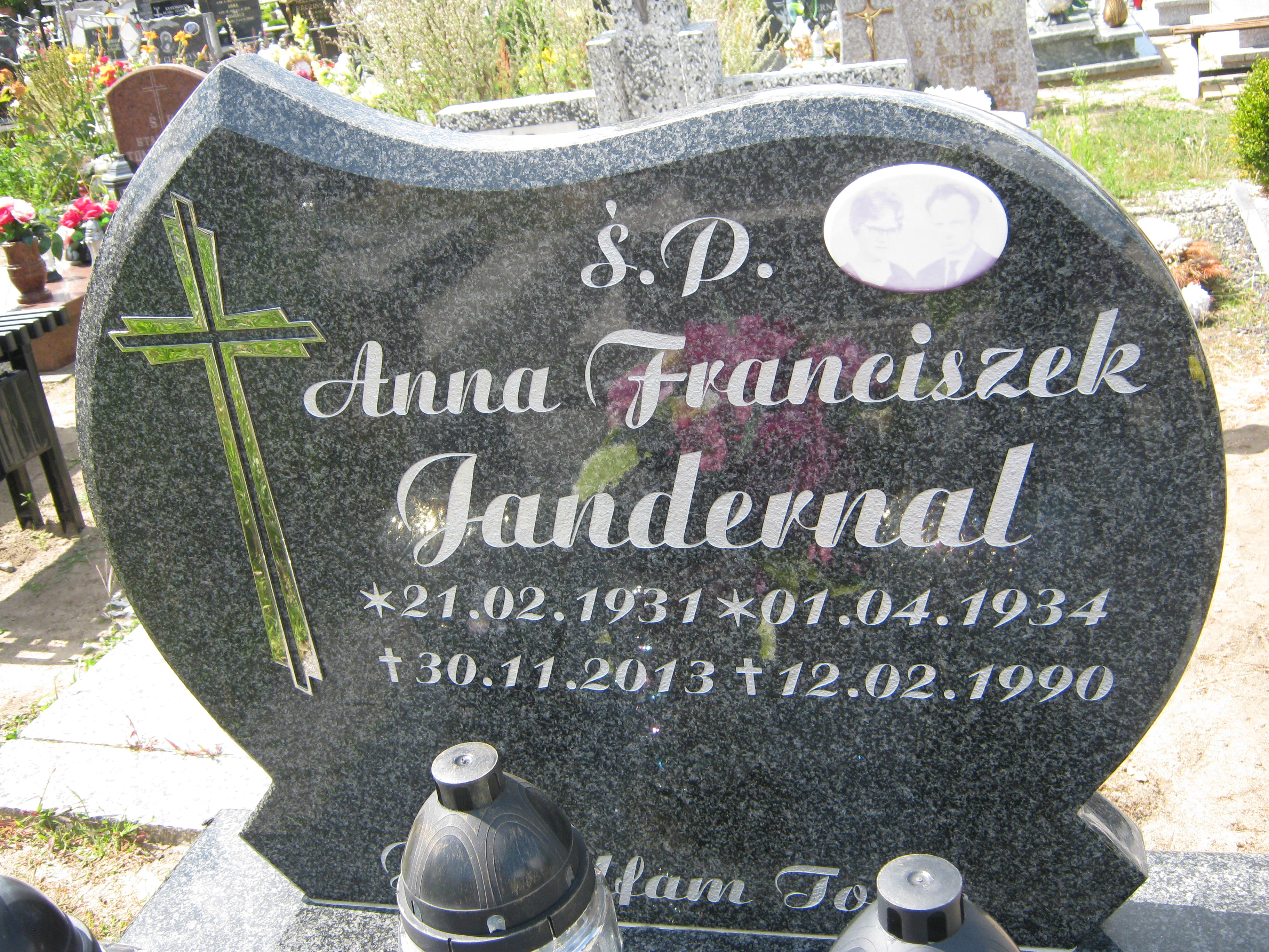 Franciszek Jandernal 1934 Bytów - Grobonet - Wyszukiwarka osób pochowanych