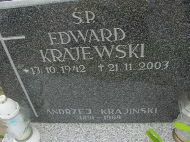 Edward Krajewski 1942 Bytów - Grobonet - Wyszukiwarka osób pochowanych