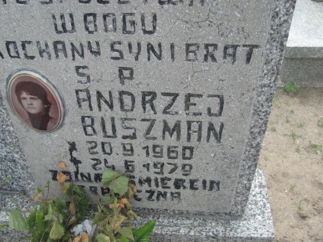 Andrzej Buszman 1960 Bytów - Grobonet - Wyszukiwarka osób pochowanych