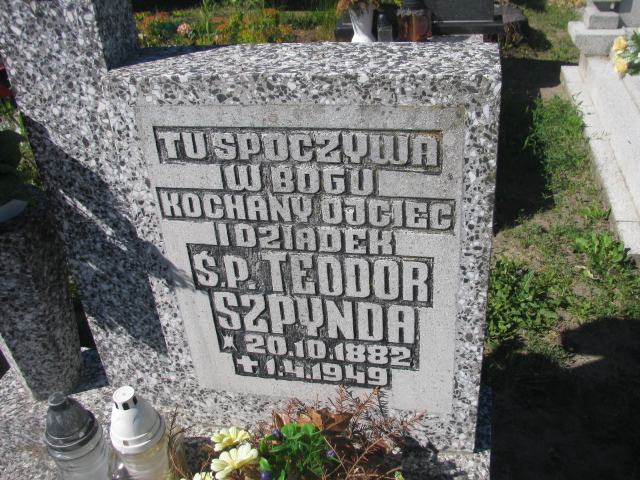 Teodor Szpynda 1882 Bytów - Grobonet - Wyszukiwarka osób pochowanych