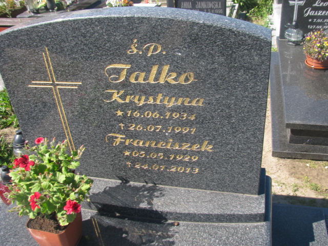 Grób Krystyna  Talko