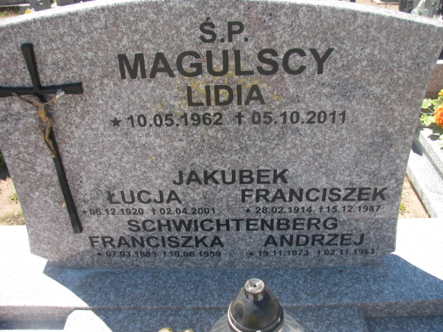 Franciszek Leon Jakubek  1914 Bytów - Grobonet - Wyszukiwarka osób pochowanych