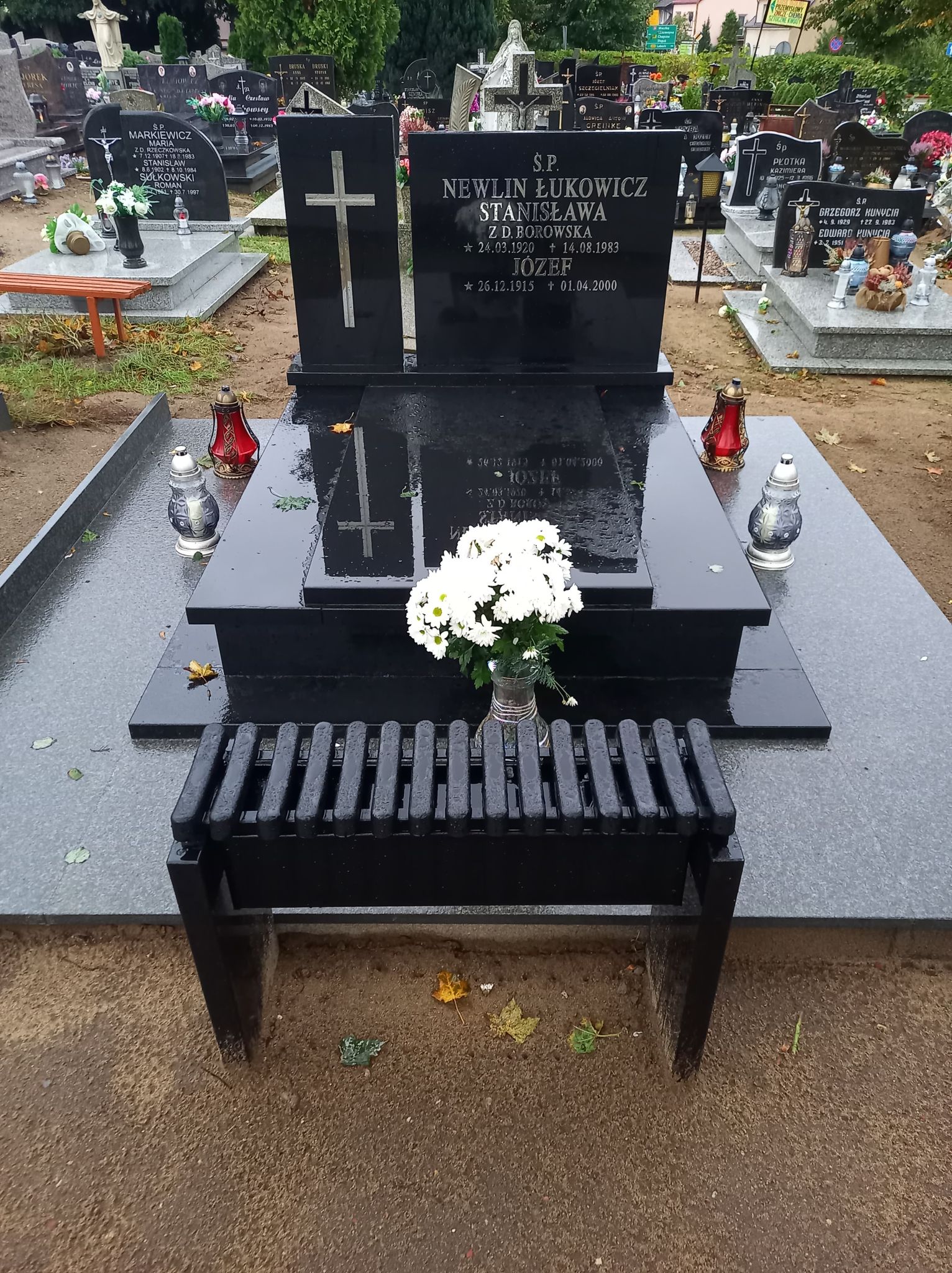 Józef Newlin Łukowicz 1915 Bytów - Grobonet - Wyszukiwarka osób pochowanych