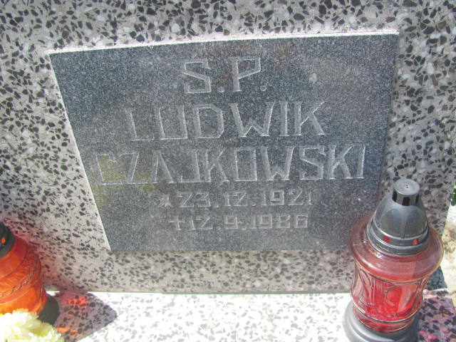 Ludwik Czajkowski 1921 Bytów - Grobonet - Wyszukiwarka osób pochowanych