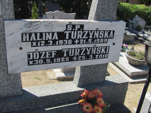 Halina Turzyńska 1939 Bytów - Grobonet - Wyszukiwarka osób pochowanych