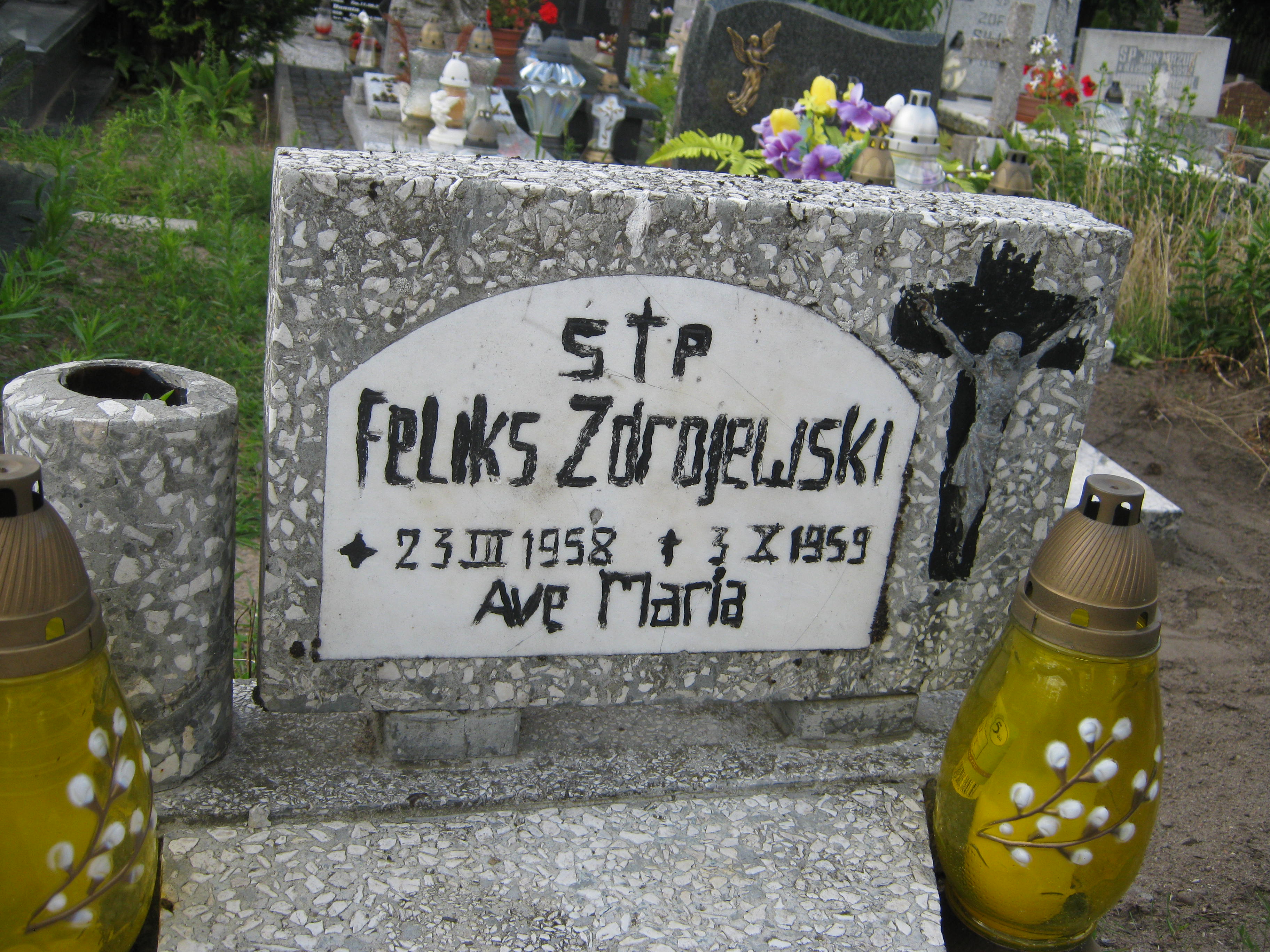 Feliks Zdrojewski 1958 Bytów - Grobonet - Wyszukiwarka osób pochowanych