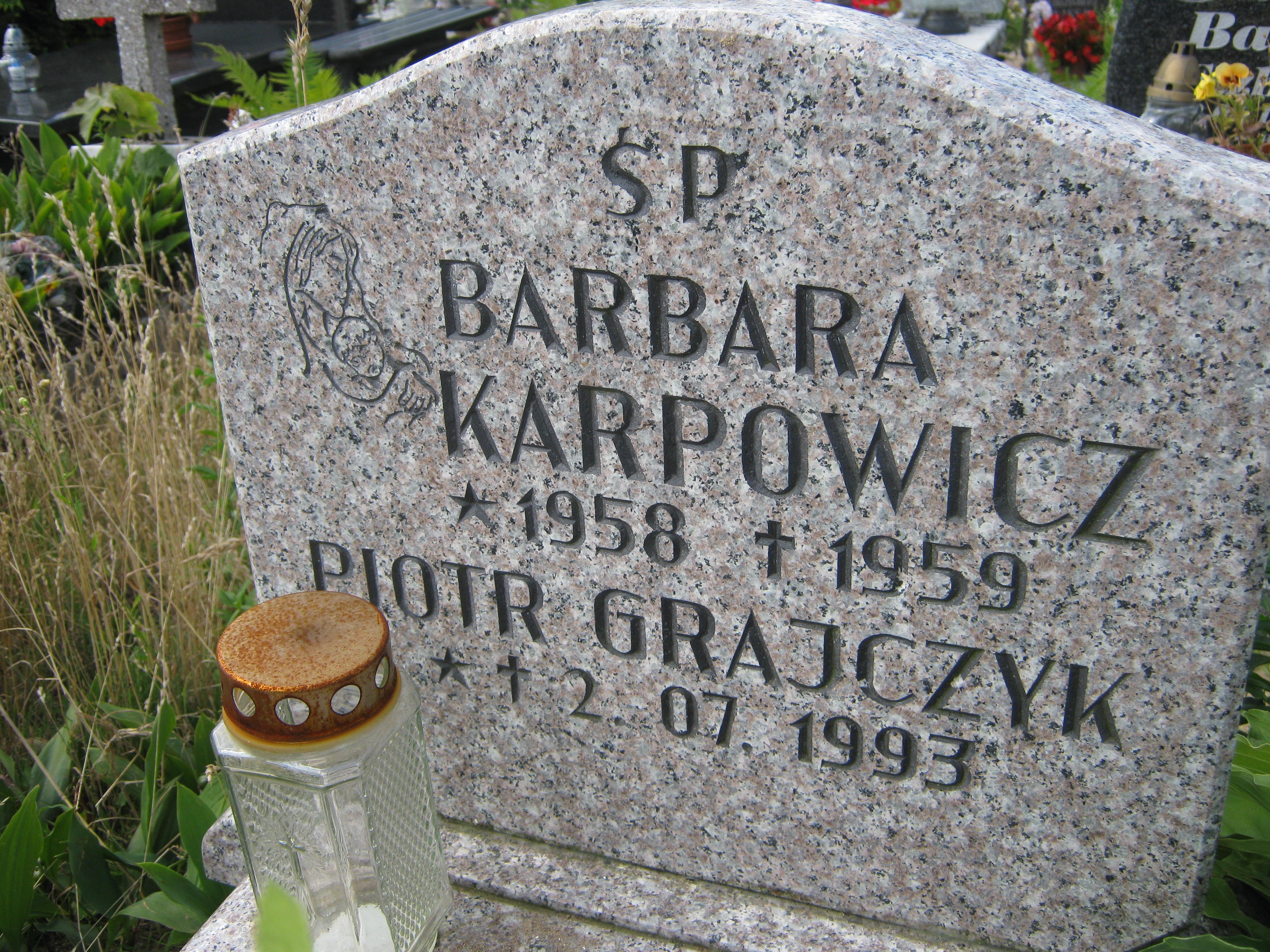 Barbara Karpowicz 1957 Bytów - Grobonet - Wyszukiwarka osób pochowanych