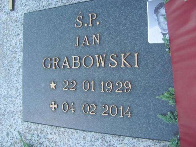 Jan Grabowski 1929 Bytów - Grobonet - Wyszukiwarka osób pochowanych