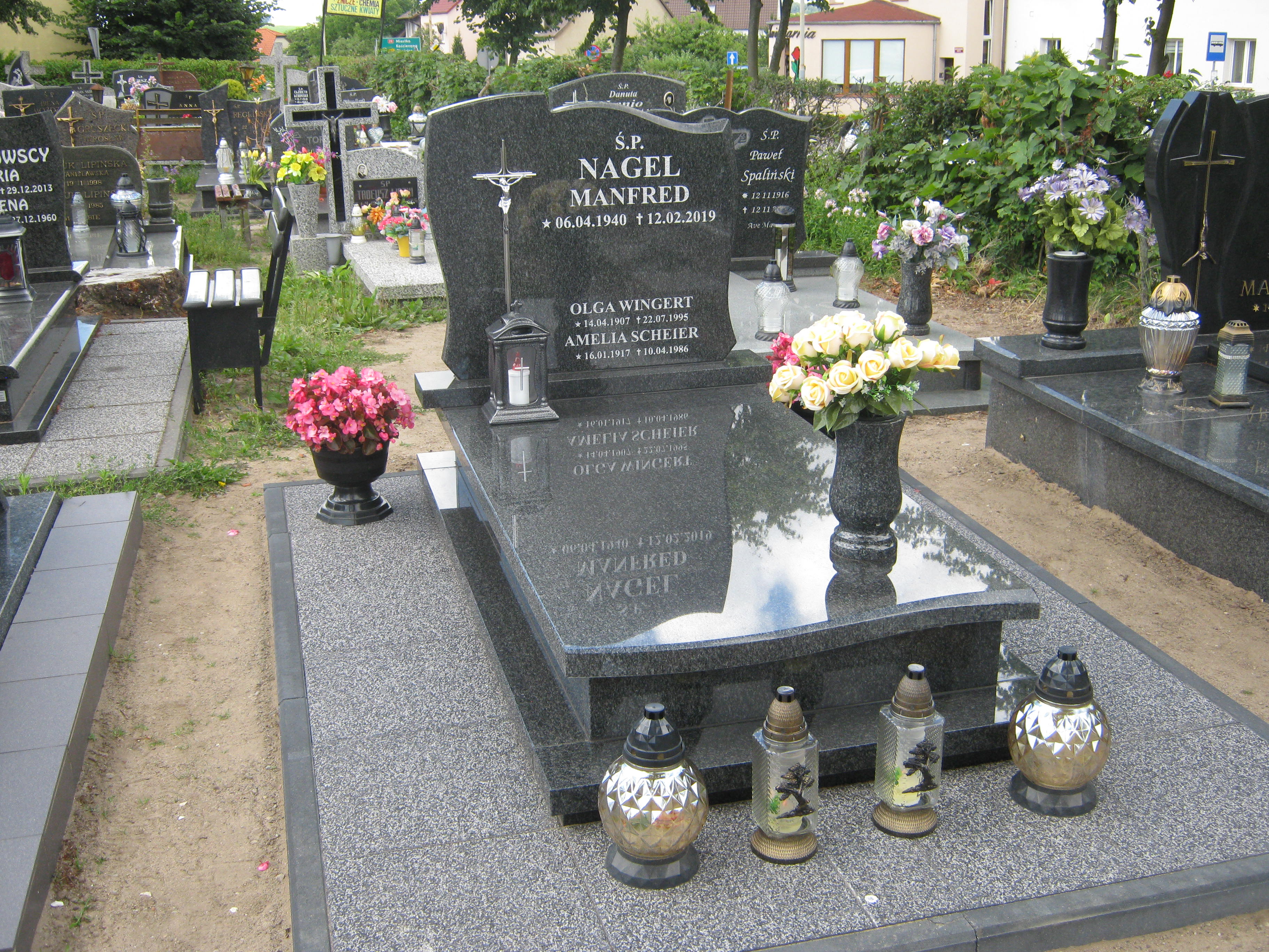 Manfred Nagel 1940 Bytów - Grobonet - Wyszukiwarka osób pochowanych