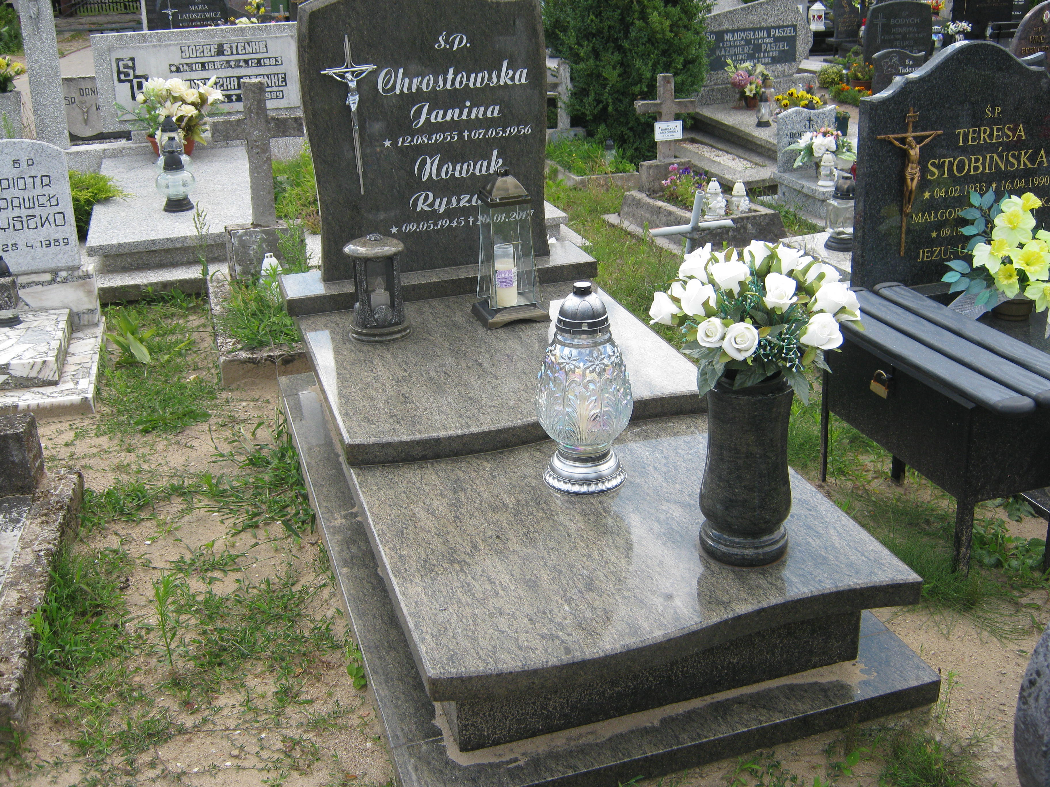 Janina Chrostowska 1955 Bytów - Grobonet - Wyszukiwarka osób pochowanych