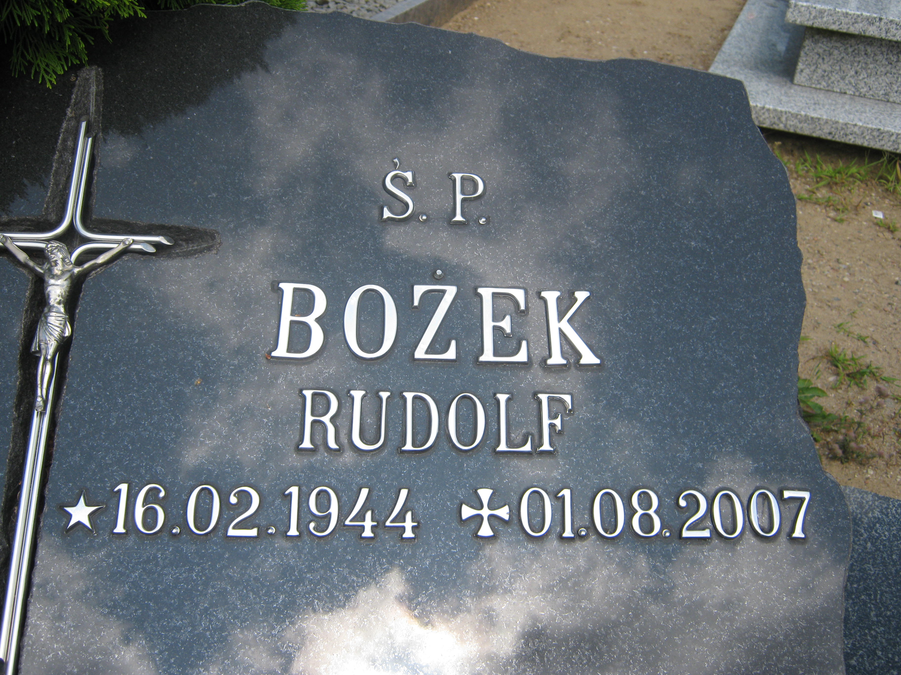 Grób Rudolf Bożek