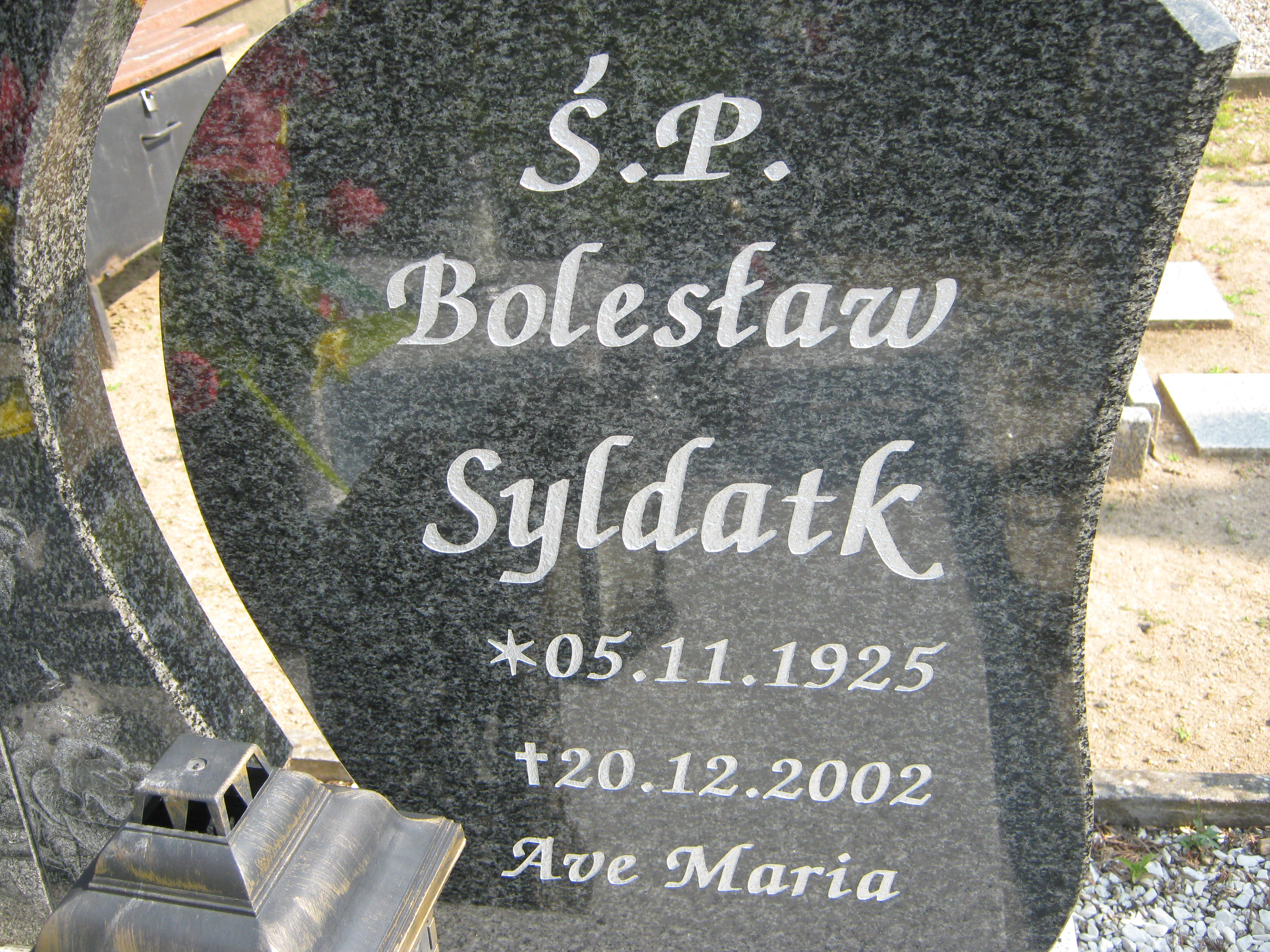 Grób Otylia Syldatk