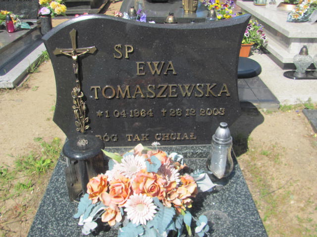 Ewa Tomaszewska 1964 Bytów - Grobonet - Wyszukiwarka osób pochowanych