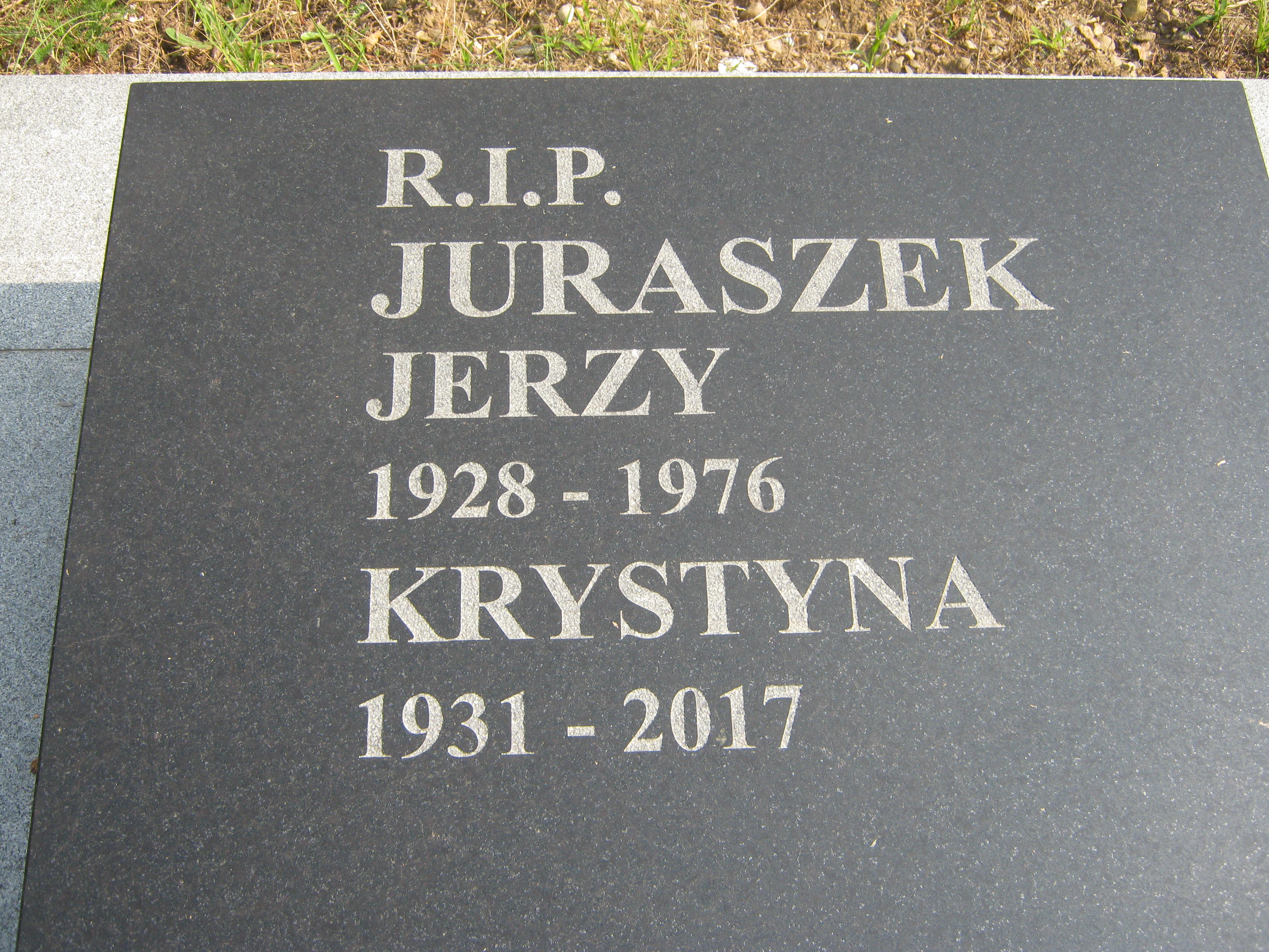 Krystyna Juraszek 1931 Bytów - Grobonet - Wyszukiwarka osób pochowanych