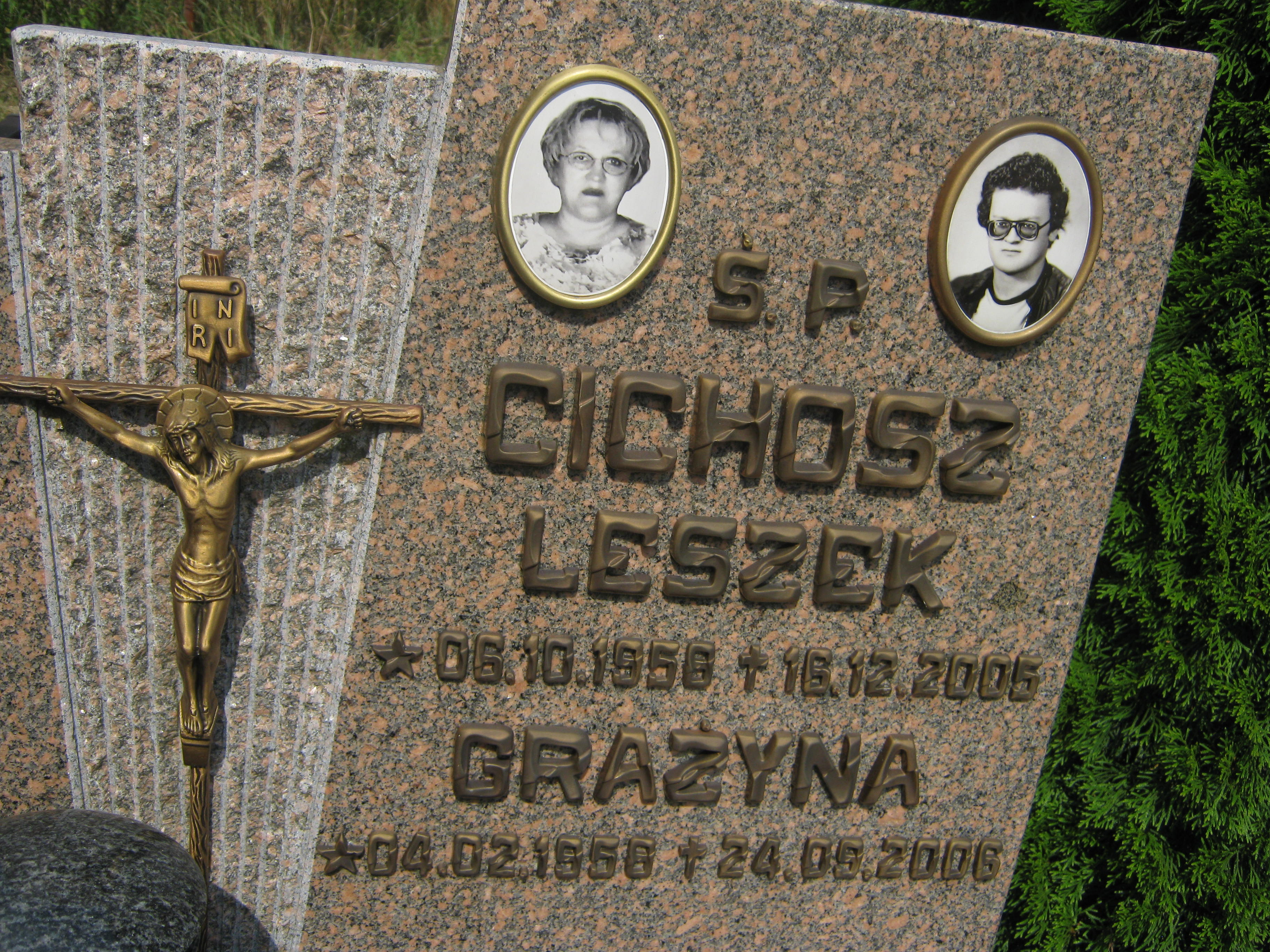Leszek Cichosz 1958 Bytów - Grobonet - Wyszukiwarka osób pochowanych