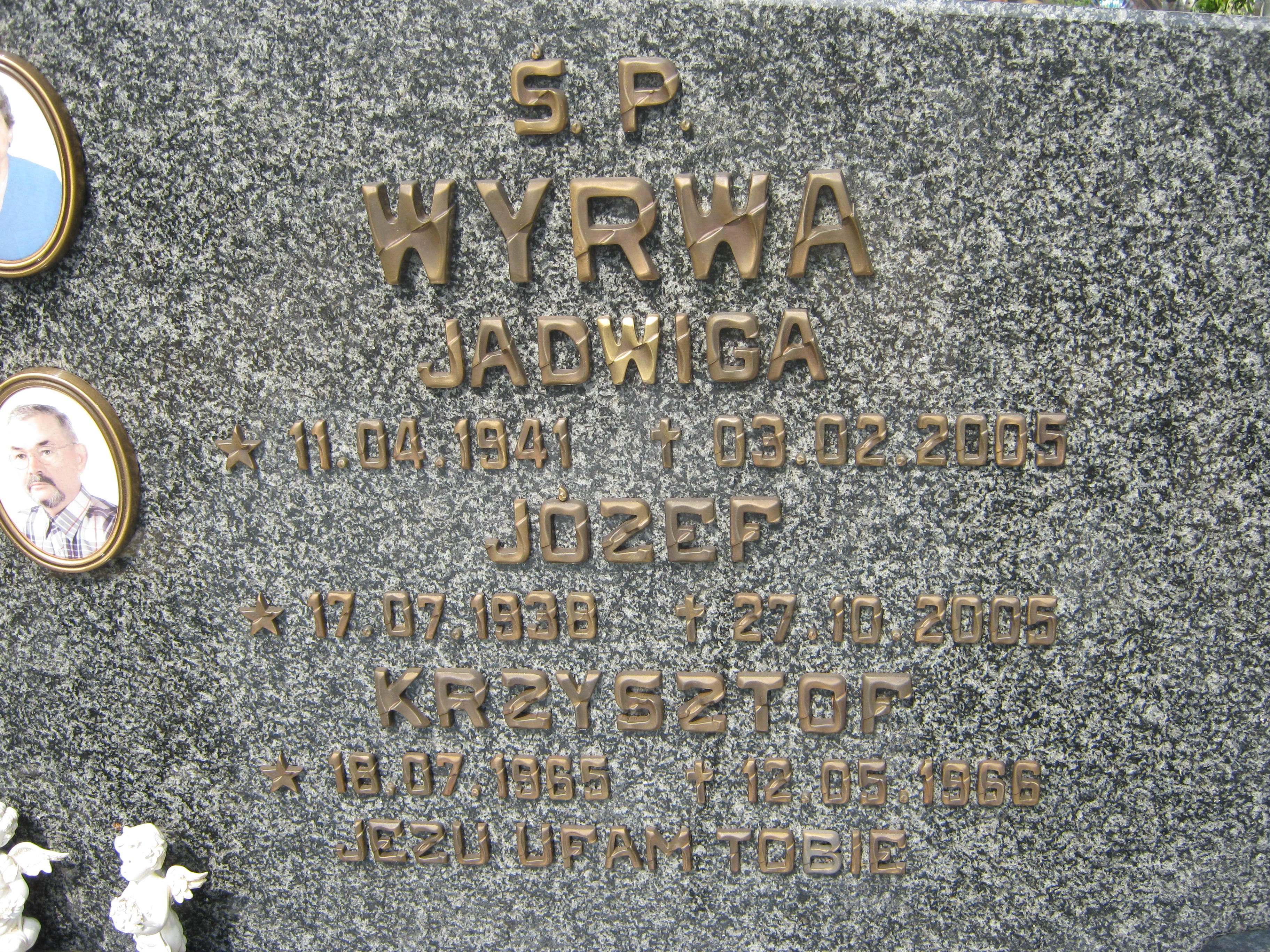 Józef Wyrwa 1938 Bytów - Grobonet - Wyszukiwarka osób pochowanych