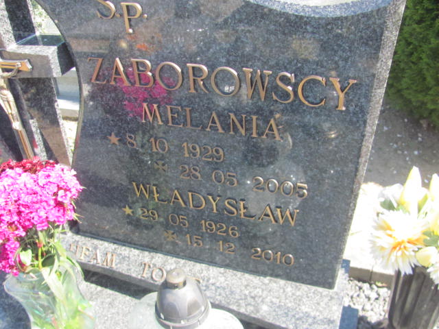 Władysław Zaborowski 1926 Bytów - Grobonet - Wyszukiwarka osób pochowanych