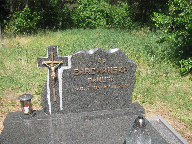 Grób Danuta Barchańska