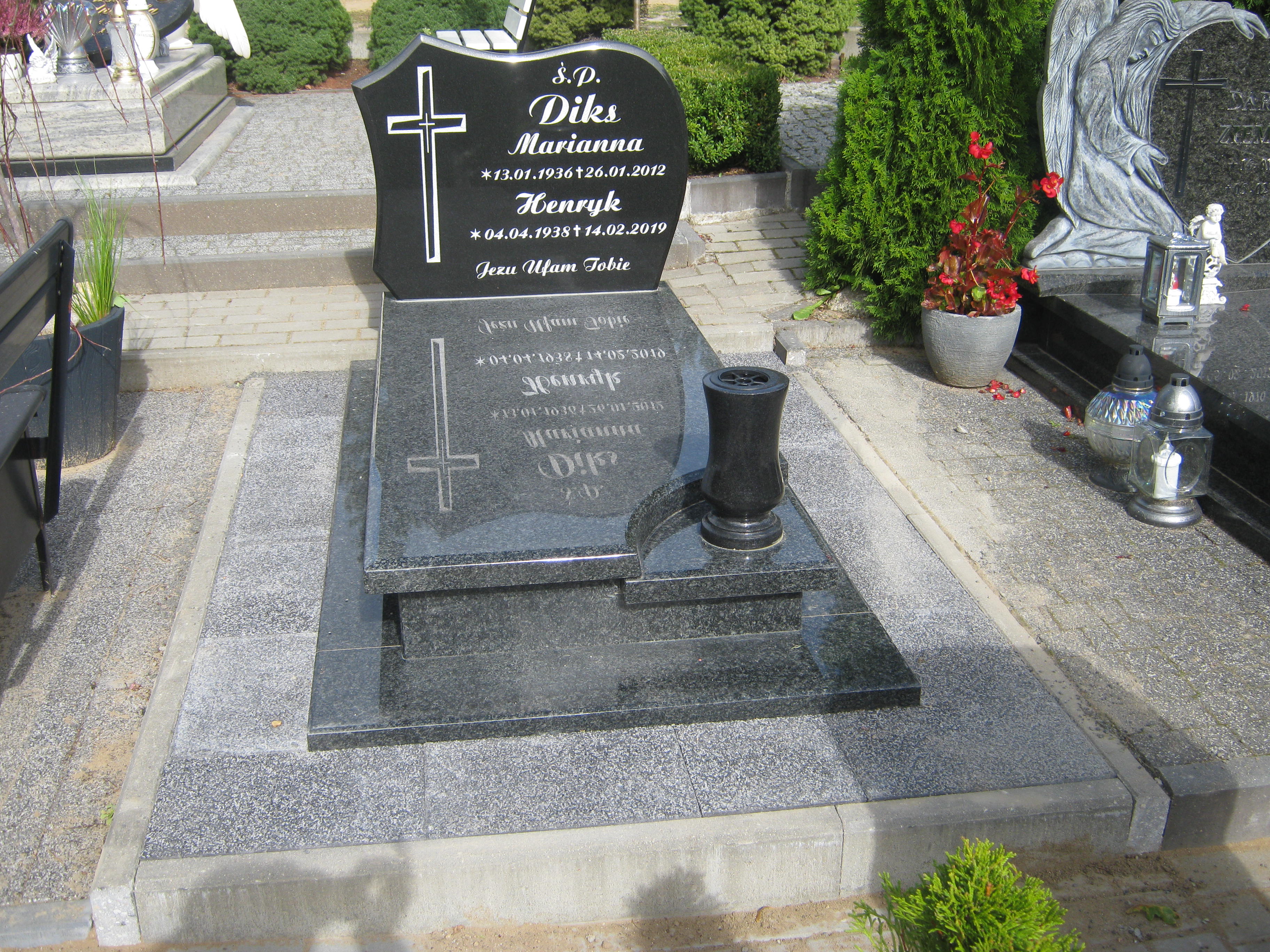 Henryk Diks 1938 Bytów - Grobonet - Wyszukiwarka osób pochowanych