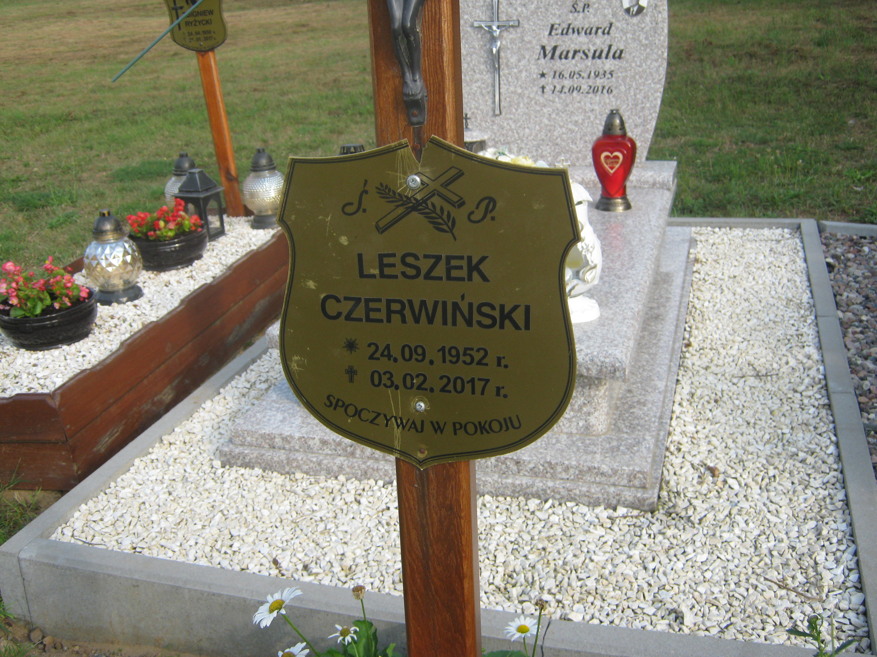 Leszek Czerwiński 1952 Bytów - Grobonet - Wyszukiwarka osób pochowanych