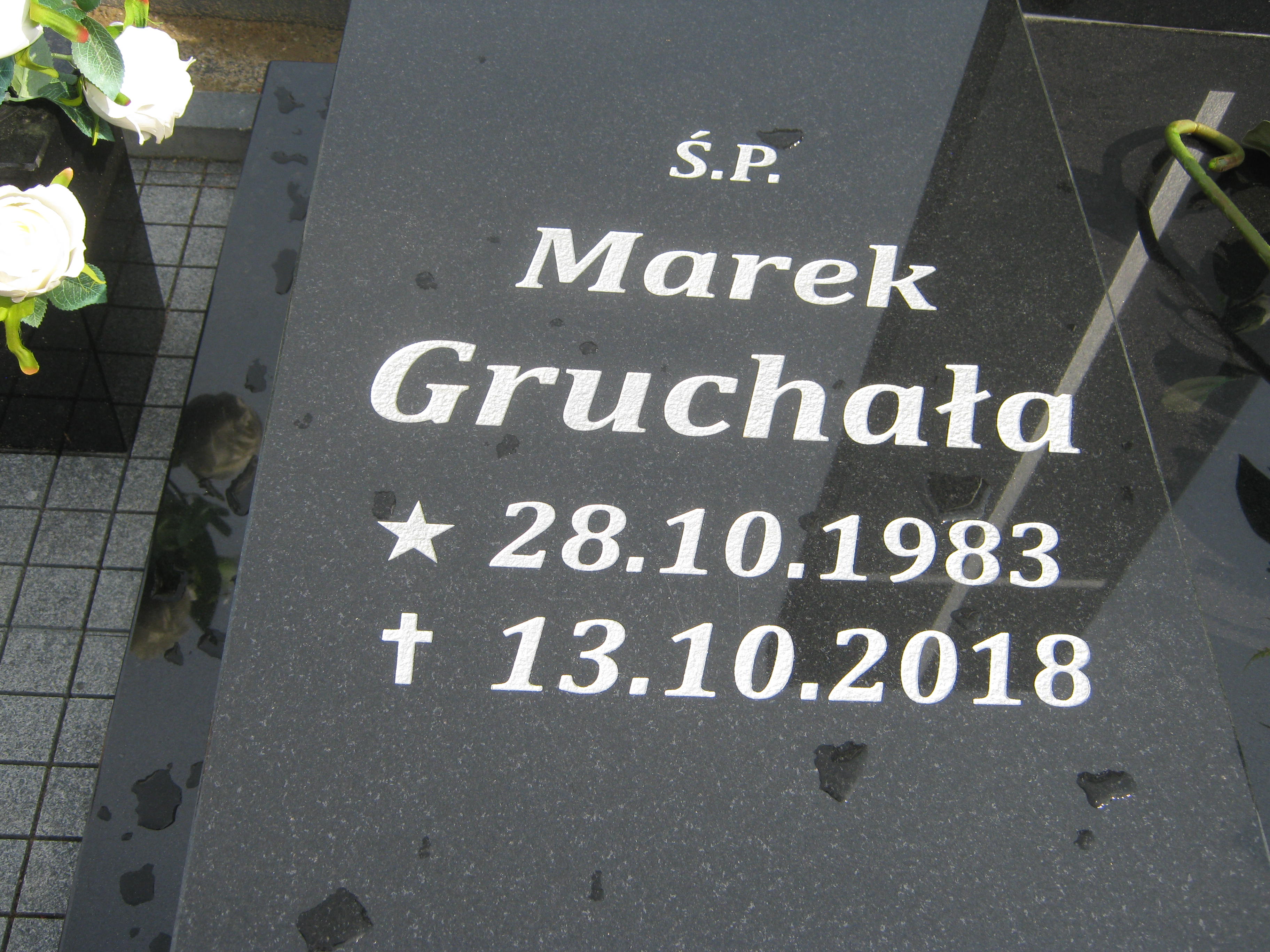 Marek Gruchała 1983 Bytów - Grobonet - Wyszukiwarka osób pochowanych