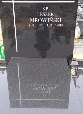 Leszek Mrowiński 1951 Bytów - Grobonet - Wyszukiwarka osób pochowanych
