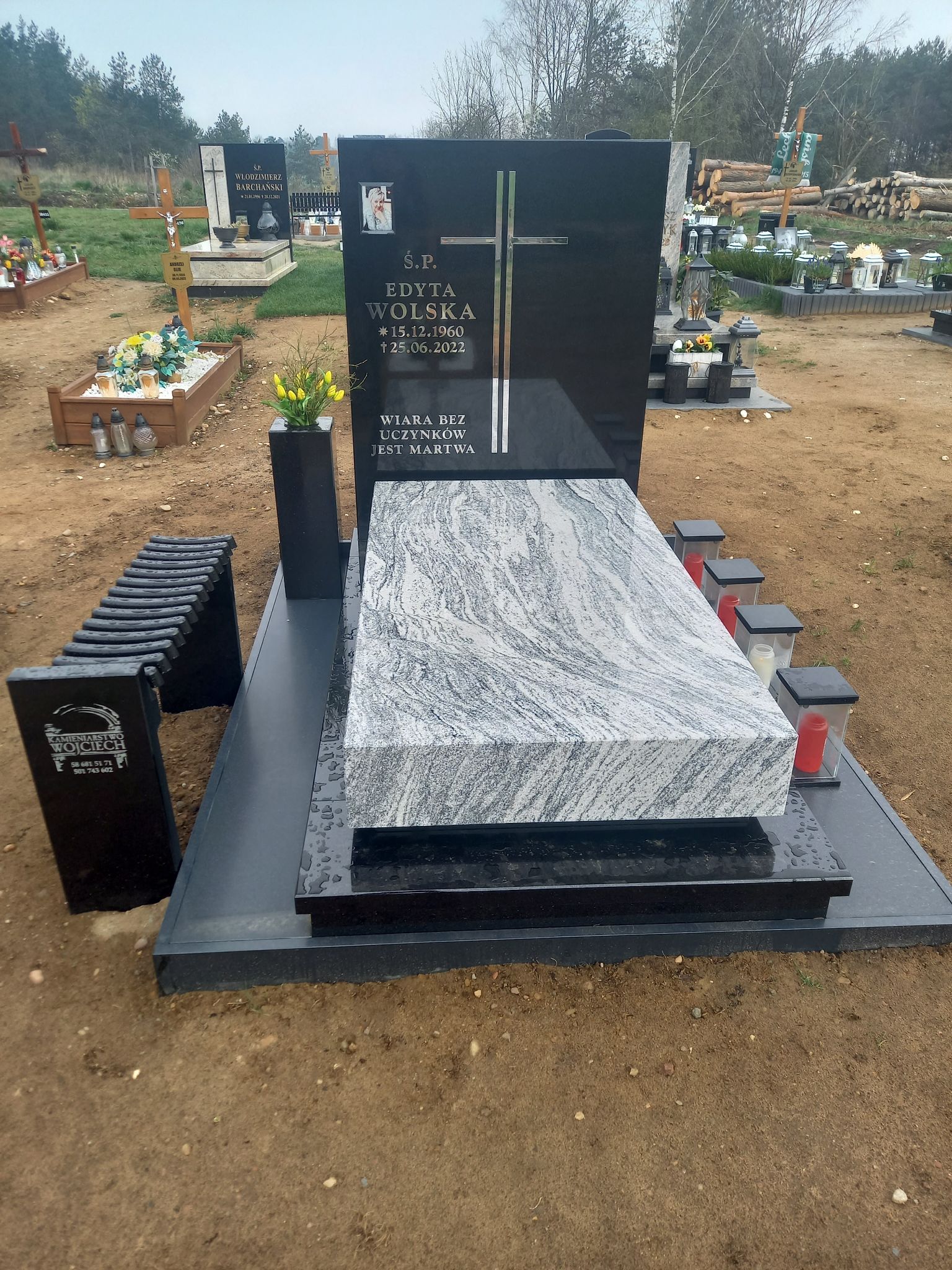 Edyta Wolska 1960 Bytów - Grobonet - Wyszukiwarka osób pochowanych