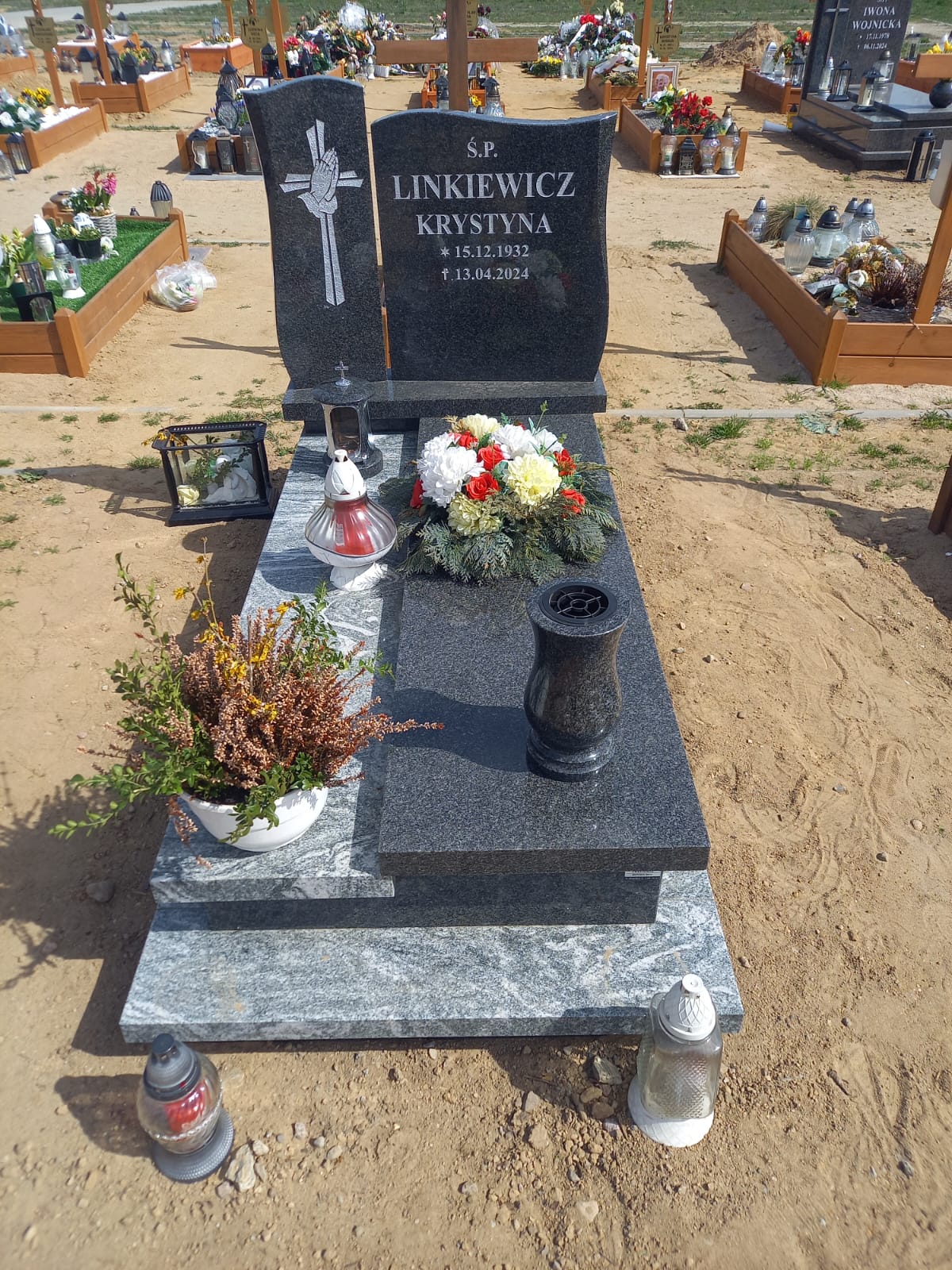 Krystyna Linkiewicz  1932 Bytów - Grobonet - Wyszukiwarka osób pochowanych